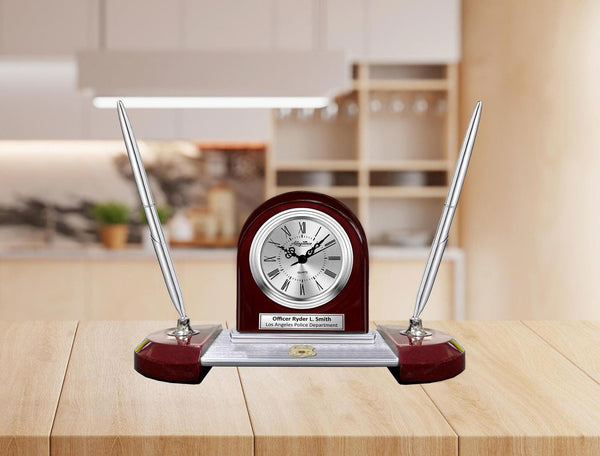 Law enforcement service award police officer retirement promotion gift policeman