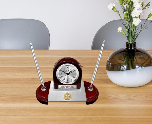 Dentist gift clock pen display Doctor Dental Surgery DDS DMD dentistry graduate