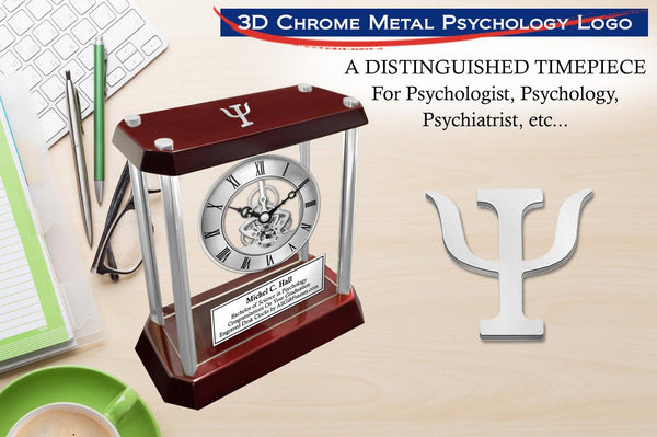 Psychology Graduation Gift Engrave Clock Award Retirement Congrats Psychiatrist