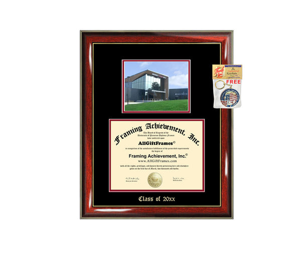 Diploma Frame Big California State University Stanislaus Graduation Gift Case Embossed CSUS Picture Frames Engraving Degree Graduate Bachelor Masters MBA PHD Doctorate School