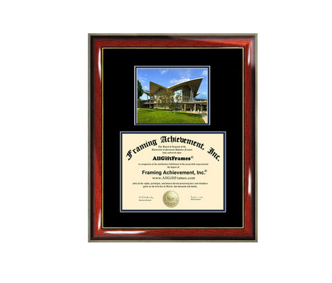 Hope International University diploma frame campus certificate HIU degree frames framing gift graduation plaque document college alumni