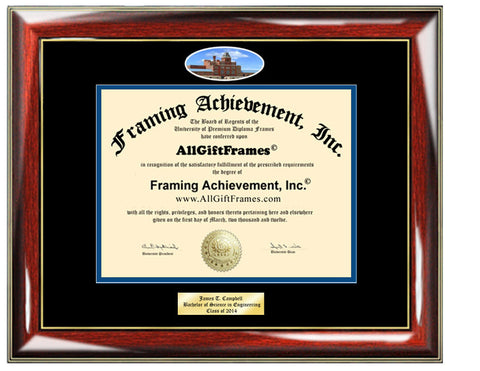 MSU Denver diploma frame picture certificate framing Metropolitan State University of Denver graduation gift graduate document holder