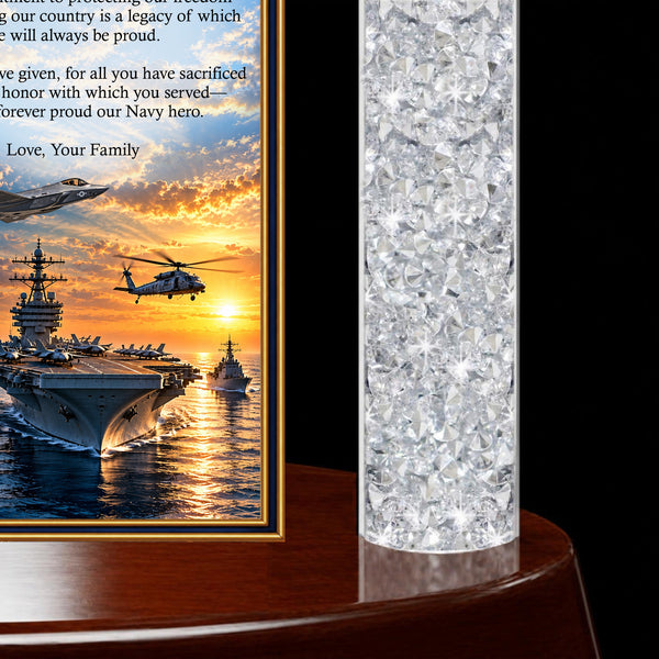 US Navy retirement promotion desk plaque appreciation sailor congratulation veteran birthday graduation naval school graduation gift serviceman