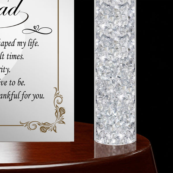 Thank you mom desk clock mother day appreciation gift graduation support love wedding birthday daughter son