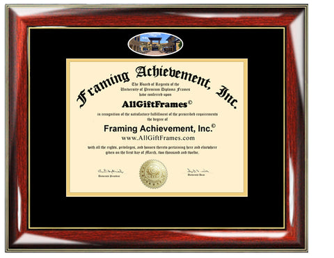 UCI diploma frame University California Irvine campus picture certificate framing graduation gift custom document engrave plaque degree case