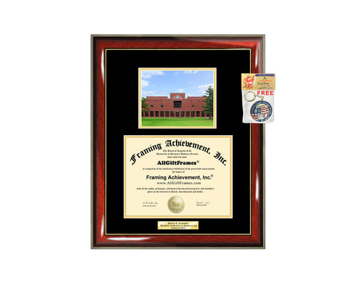 University of Hartford diploma frame campus photo Personalized Bachelor Master Doctorate phd mba Engrave Holder Case