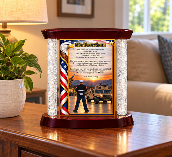 Military gift desk plaque US Army retirement recognition years service award appreciation veteran soldier birthday promotion serviceman
