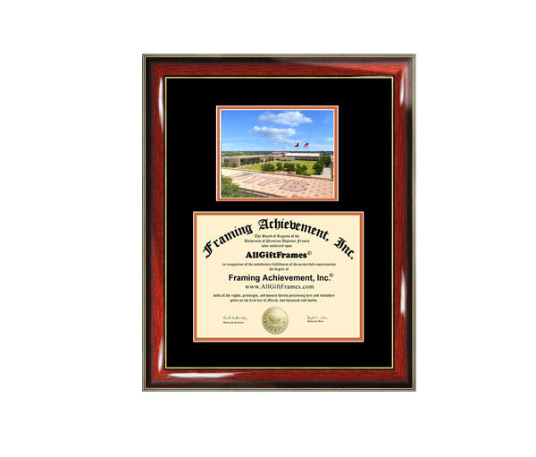 UTPB diploma frame University of Texas Permian Basin framing graduation gift document plaque UTPB degree college picture