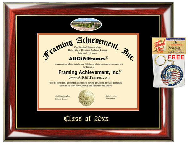 UTPB Diploma Frame Embossed College Best Graduation University of Texas Permian Basin Degree Frame Double Mat Campus Fisheye Graduate Gift