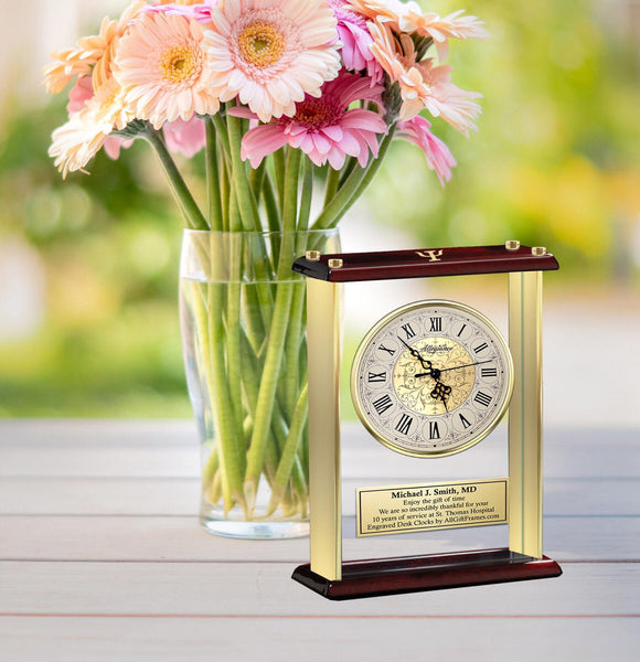 Psychology gift engraved clock Psychiatry student psychologist psychiatrist
