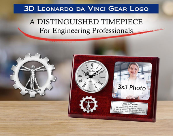 Engineering Retirement Sign Engineer picture frame clock engineering graduation gift retirement aw