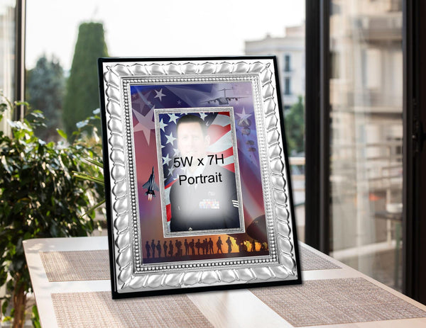 USAF Photo Frame Gift 5x7 Picture Air Force Retirement Award USAF Promoted