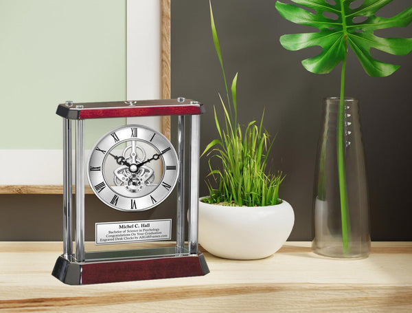 Psychology Graduation Gift Engrave Clock Award Retirement Congrats Psychiatrist