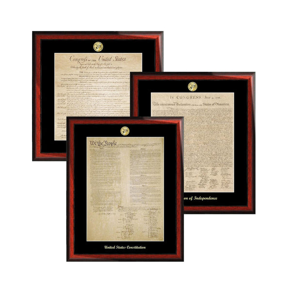 Law Gift Set Constitution Bill of Rights Declaration Independence New Attorney Graduation Present Lawyer Bar Passing Legal Frame Juris Doctor