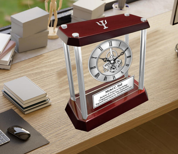 Psychology Graduation Gift Engrave Clock Award Retirement Congrats Psychiatrist