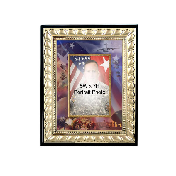 Military Picture Frame Army Photo Frame 5x7 Photo Plaque Soldier Military Gift
