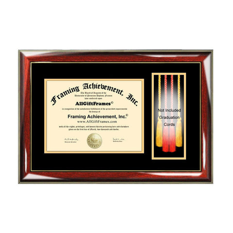 Graduation Cord Box Diploma Frame Honors School Degree University College Gift Tassel Framing Graduate Holder Case Display