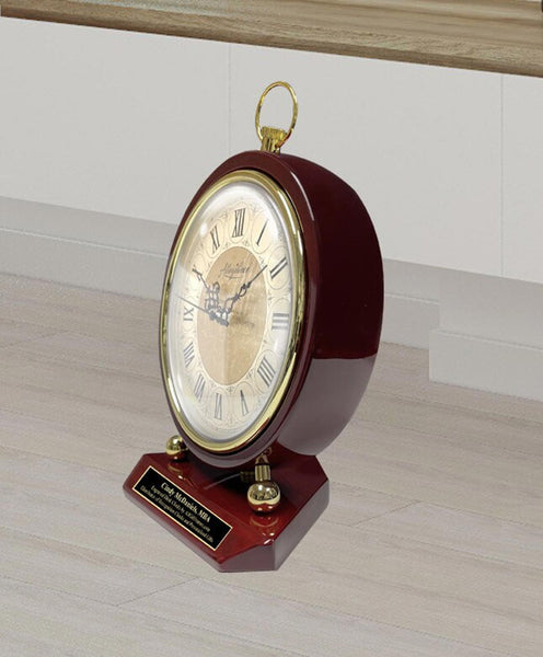 Personalized Clock Engraved Gift Retirement Promotion Coworker Employee Boss