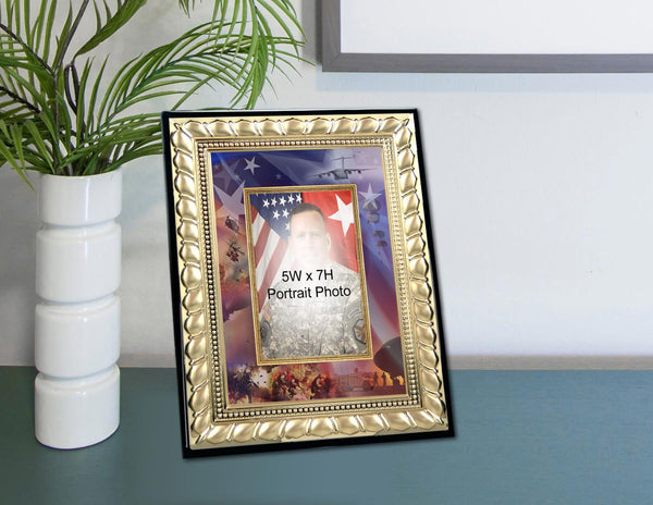Military Picture Frame Army Photo Frame 5x7 Photo Plaque Soldier Military Gift