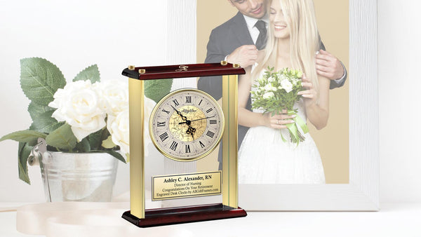 Personalized clock nursing medical school graduation gift award RN BSN MD nurse