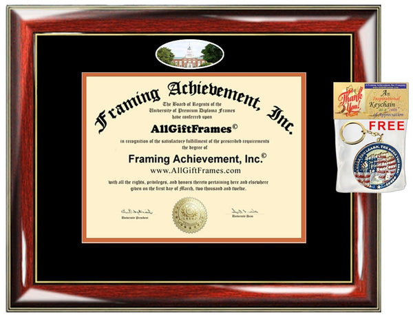 Bucknell University diploma frame degree school picture frames framing gift campus certificate graduation plaque document graduate holder