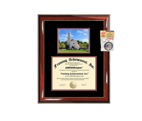 Saint Mary's College of California diploma frame campus degree certificate framing gift graduation frames plaque certification document