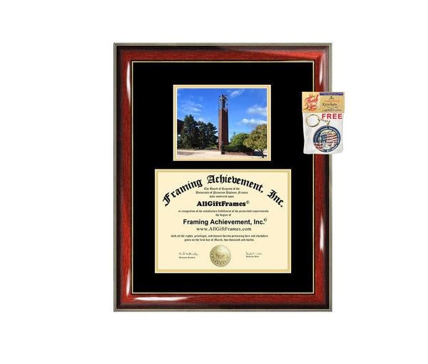 Kettering University diploma frame campus certificate graduate college degree frames framing gift university graduation plaque document