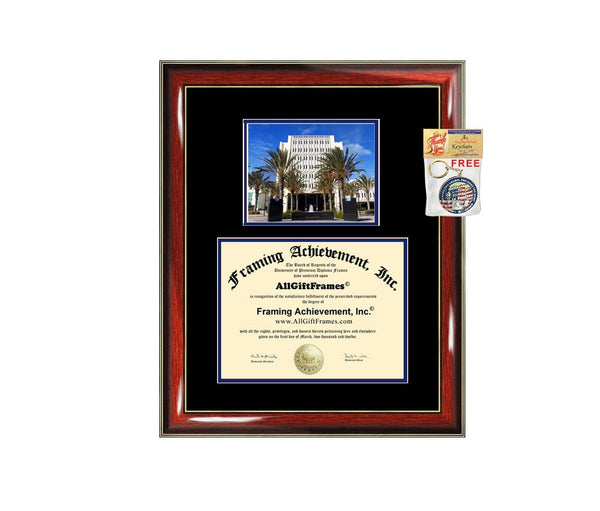 CSUF diploma frame California State University Fullerton certificate framing graduation campus photo Cal State gift college plaque graduate