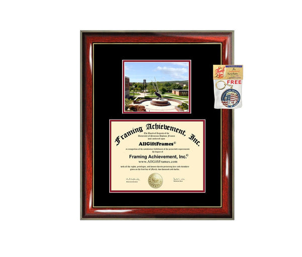 Frostburg State University diploma frame campus certificate degree frames framing gift graduation FSU plaque document collegegraduate