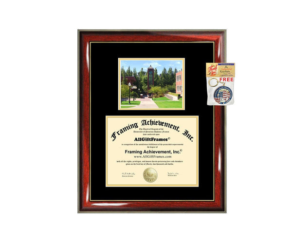 Willamette University diploma frame certificate framing graduation document plaque degree gift college graduate picture campus photo