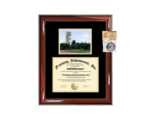ESU Evergreen State University diploma frame campus certificate degree frames framing gift graduation plaque document college graduate