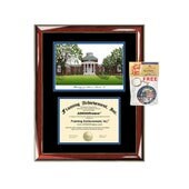 University of Delaware diploma frames UD lithograph frame campus sketch framing graduation degree gift graduate plaque certificate holder
