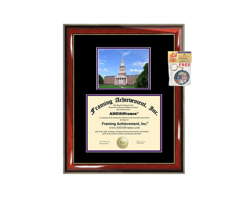 HPU diploma frame High Point University HPU degree frames framing gift graduation plaque document college alumni campus certificate