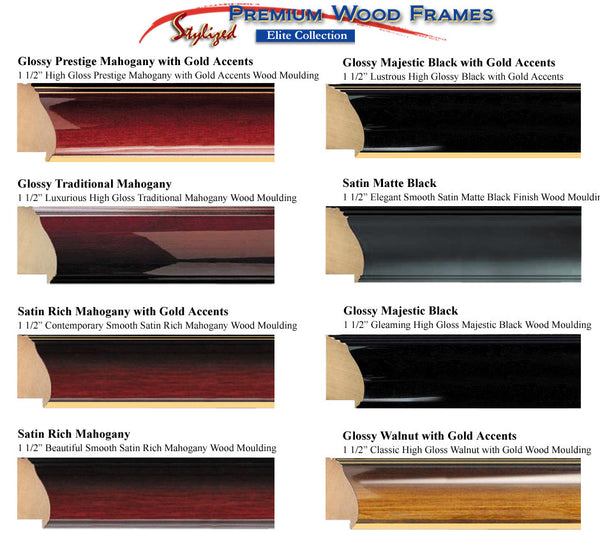 university frame wood moulding