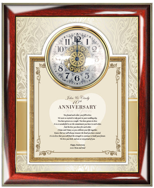 Wedding Anniversary Picture Frame Gift