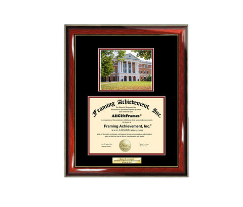 Bridgewater College Diploma Frame Graduation Degree Frame Matted College Photo Graduation Certificate Plaque University Framing Graduate Gift Document Holder