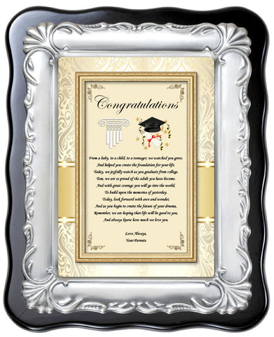 graduation gift plaque