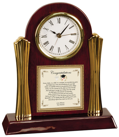 Personalized Graduation Gift Clock