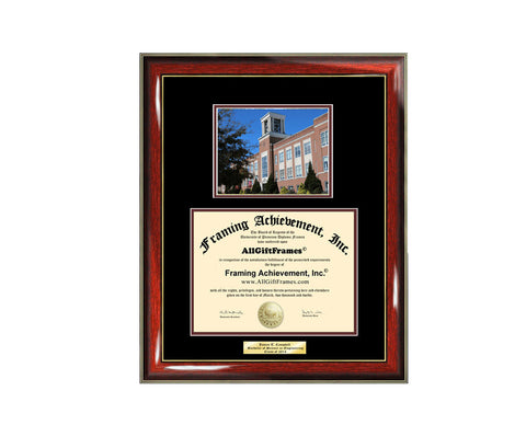 Concord University WV Diploma Frame Graduation Degree Frame - Matted College Photo Graduation Certificate Plaque University Framing Graduate Gift Document Holder