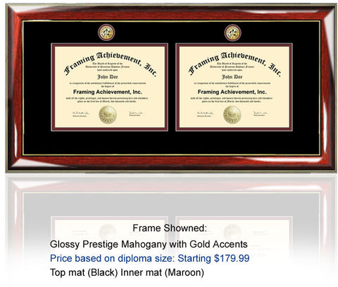 dual diploma frame