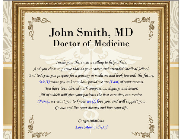 new doctor school poem