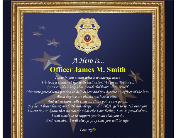 law enforcement poem