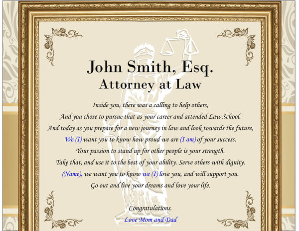 law school graduation poem