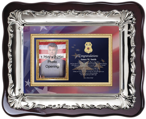 Police academy gift frame