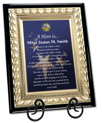 Army plaque
