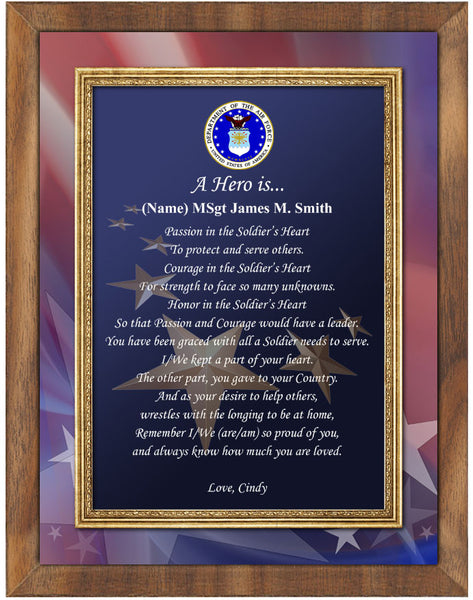 Air Force Plaque Military Poem