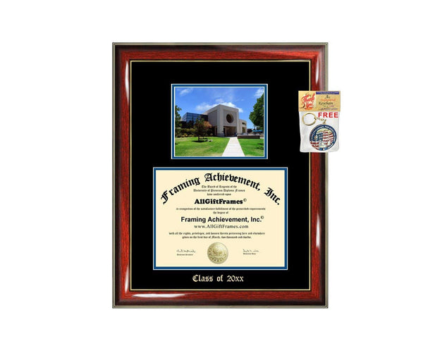 Diploma Frame Big California State University Bakersfield CSUB Campus Photo Graduation Gift Case Embossed Picture Frames Engraving Bachelor Master MBA PHD Degree