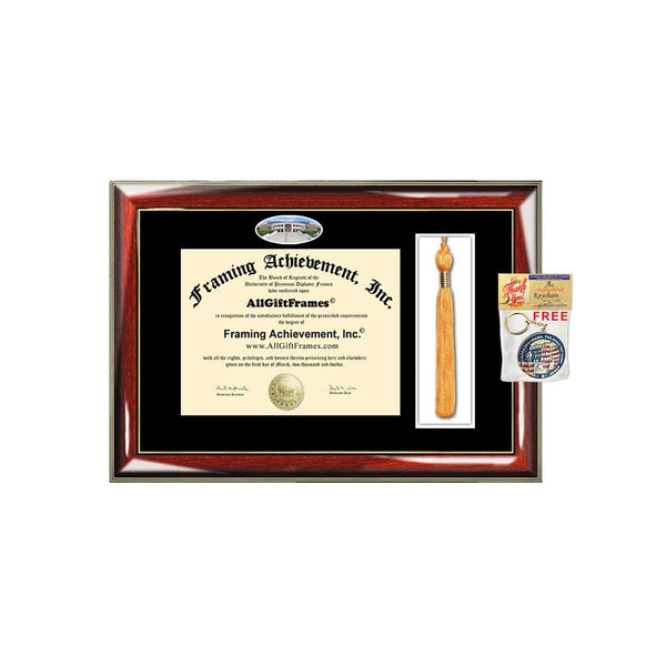 Kent State University Tassel Diploma Frame Campus Picture Degree KSU Framing Certificate Double Graduation Gift Bachelor Master MBA Juris Doctor JD Doctorate PHD Certificate Tassel Holder Case