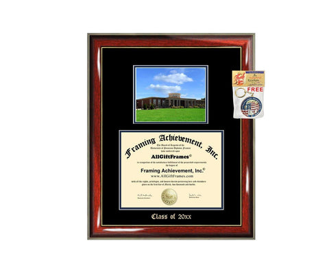 Diploma Frame Big UNCG University of North Carolina Greensboro Graduation Gift Case Embossed Picture Frames Engraving Degree Graduate Bachelor Masters MBA PHD Doctorate School