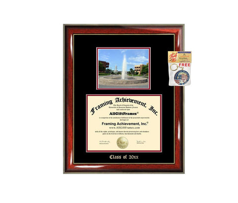 Diploma Frame Big Stony Brook University SUNY Graduation Gift Case Embossed Picture Frames Engraving Degree Graduate Bachelor Masters MBA PHD Doctorate School